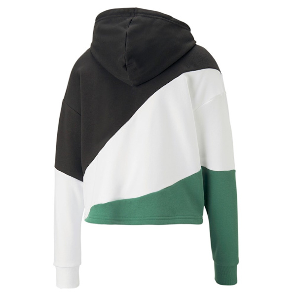 Sweatshirts Puma Power Cat Hoodie Vit,Svarta,Gröna 170 - 175 cm/M