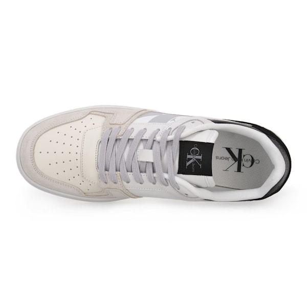 Puolikengät Calvin Klein Basket Cupsole Valkoiset,Beesit 44