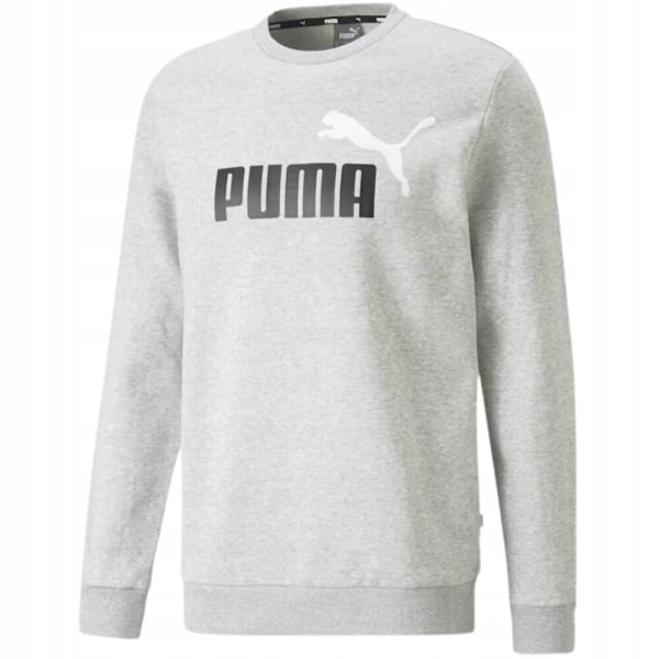 Sweatshirts Puma Ess 2 Col Big Logo Crew Fl Gråa 192 - 197 cm/XXL