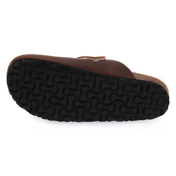 Tøffel Frau Crazy Cognac Brun 41