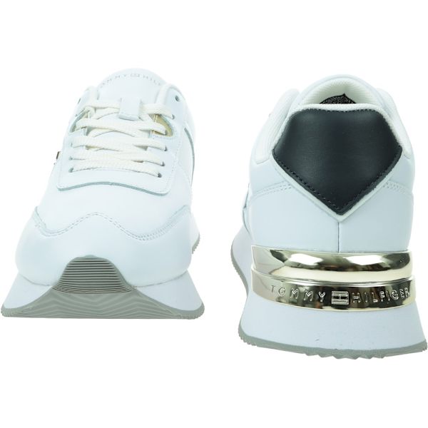 Puolikengät Tommy Hilfiger Elevated Feminine Runner Valkoiset 36