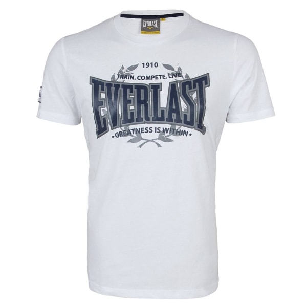Shirts Everlast EVR6520WHITE Vit 178 - 182 cm/M