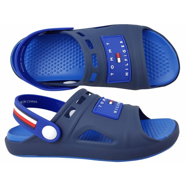 Sandaler Tommy Hilfiger Stripes Comfy Sandal Flåde 30