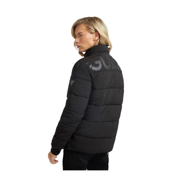 Jakker Guess M2BL17WEYX2JBLK Sort 178 - 182 cm/M