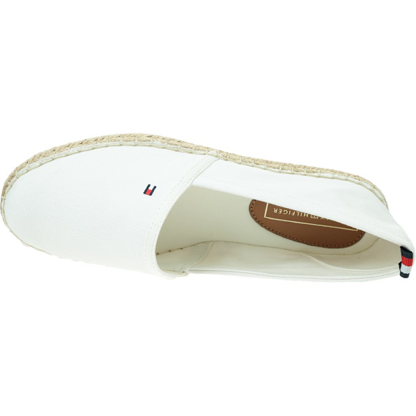 Espadriller Tommy Hilfiger Basic Tommy Flat Vit 39