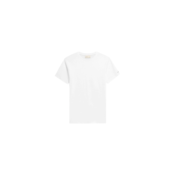 T-paidat 4F OTHAW22TTSHM05810S Valkoiset 182 - 185 cm/XL