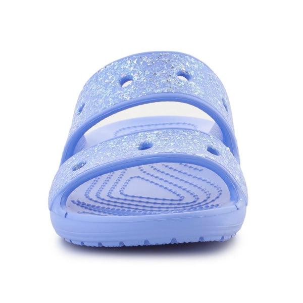 Tøffel Crocs Classic Glitter Sandal Kids Blå 34