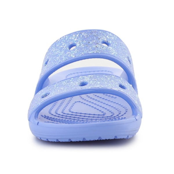 Tofflor Crocs Classic Glitter Sandal Kids Blå 32