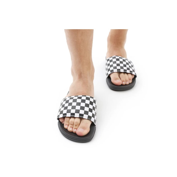 Rantakengät Vans MN LA Costa Slideon Valkoiset,Mustat 43