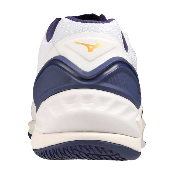Lågskor Mizuno Wave Stealth Neo White Blue Ribbon Vit 44.5