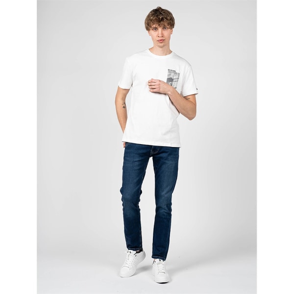 T-paidat Pepe Jeans Shye Valkoiset 176 - 181 cm/L