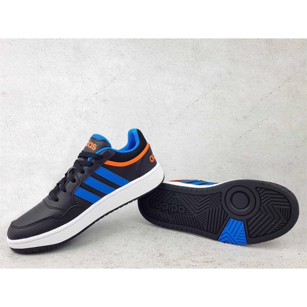 Sneakers low Adidas Hoops 30 K Blå,Sort 38 2/3