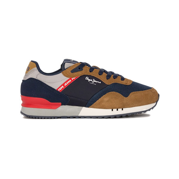 Sneakers low Pepe Jeans London One Basic M Cognac Brun,Flåde 44