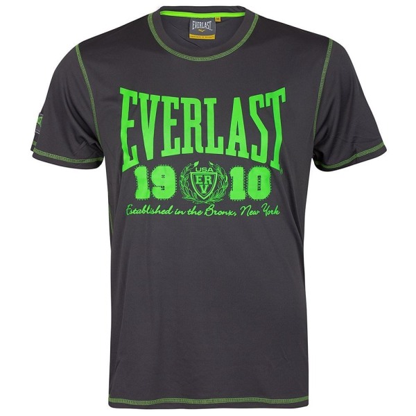 Shirts Everlast EVR8850CHARCOAL Svarta 183 - 187 cm/L