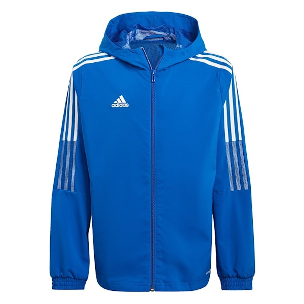 Jakker Adidas Tiro 21 Blå 123 - 128 cm/7 - 8 år