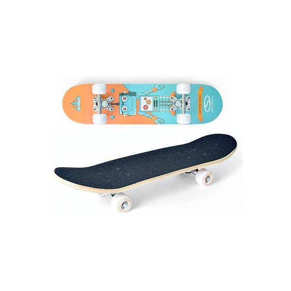 Skateboards SMJ Sport Robot Brun,Blå