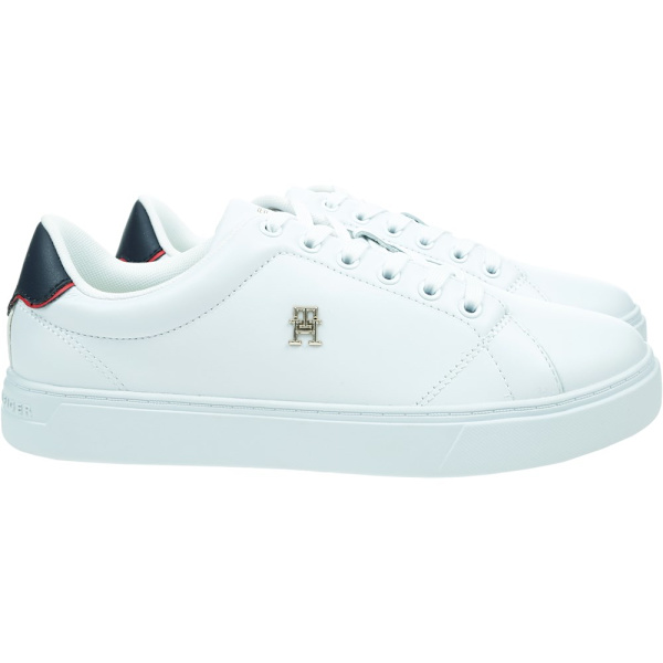 Sneakers low Tommy Hilfiger Elevated Essential Court Hvid 37