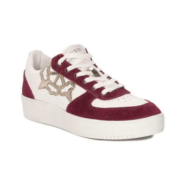 Sneakers low Guess FL7SINLEA12SIDNYBURGU Hvid 39