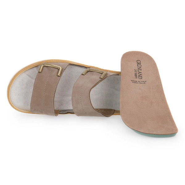 Tøffel Grünland Taupe 68MOLL Brun 39