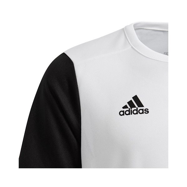 T-shirts Adidas JR Estro 19 Sort,Hvid 159 - 164 cm/L