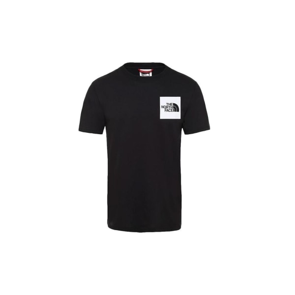 T-paidat The North Face S-s Fine Tee Mustat 173 - 177 cm/S