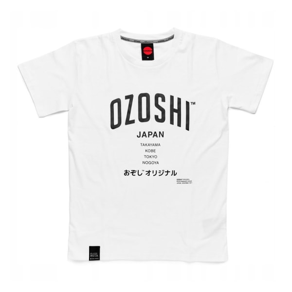 Shirts Ozoshi Atsumi Vit 186 - 190 cm/XL