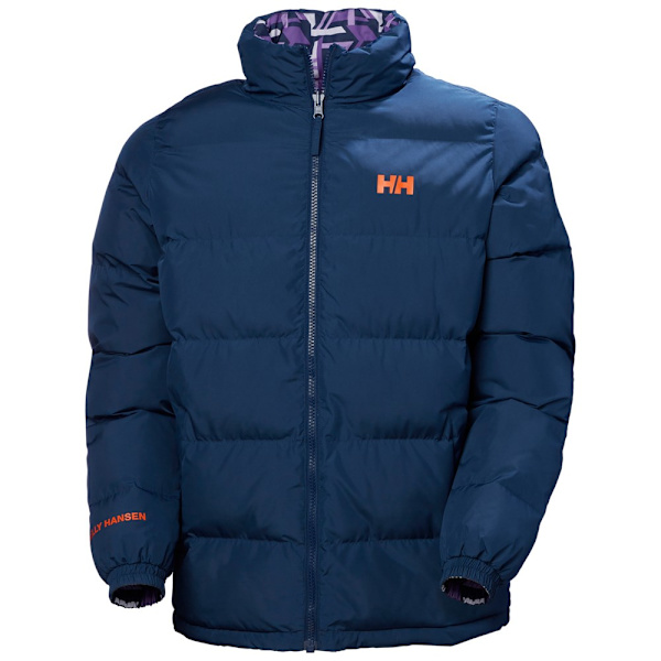 Jackor Helly Hansen Dwustronna Yu 23 Reversible Puffer Blå,Lila 179 - 185 cm/L