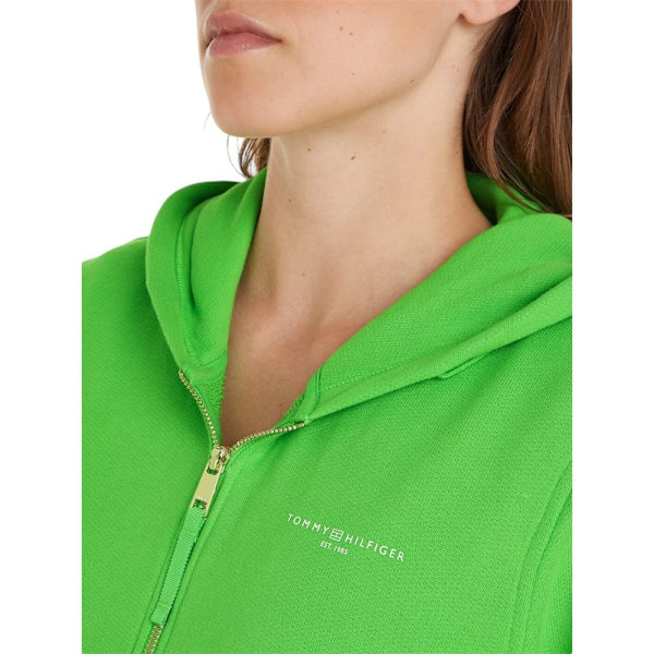 Puserot je Fleecet Tommy Hilfiger WW0WW39189LWY Vihreät 168 - 172 cm/M
