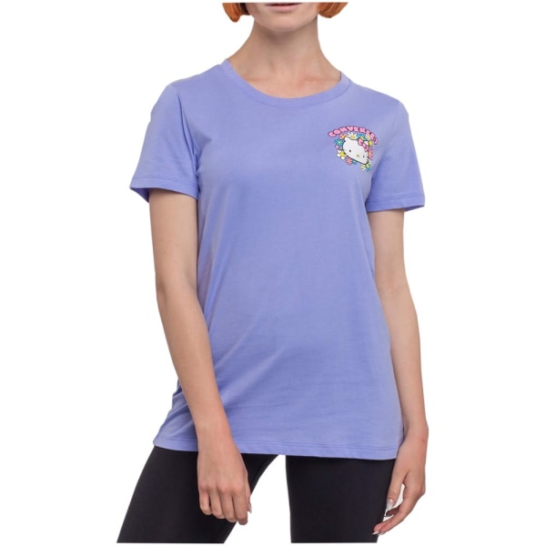 T-shirts Converse X Hello Kitty Floral Face Lilla 158 - 162 cm/XS