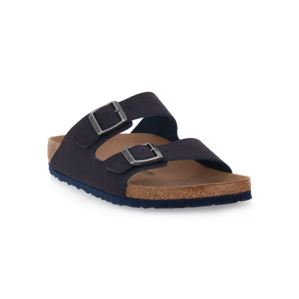 Tøffel Birkenstock Arizona Desert Dust Indigo Vegcalz S Brun 43