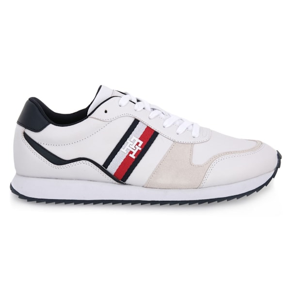 Lågskor Tommy Hilfiger Ybs Lo Runner Vit 44