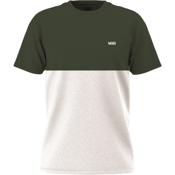 T-shirts Vans Colorblock Tee Grøn,Hvid 193 - 197 cm/XXL