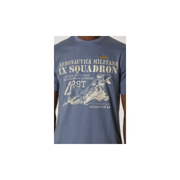 T-shirts Aeronautica Militare TS2081J53821262 Blå 183 - 187 cm/L