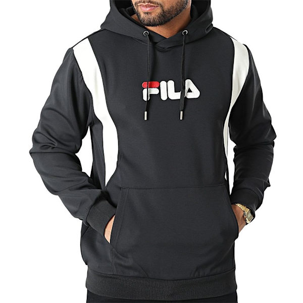 Puserot je Fleecet Fila Bogno Regular Hoody Mustat 173 - 177 cm/M