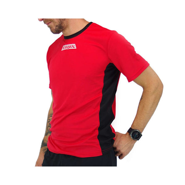 T-paidat Karakal Pro Tour Tee Punainen 173 - 177 cm/S