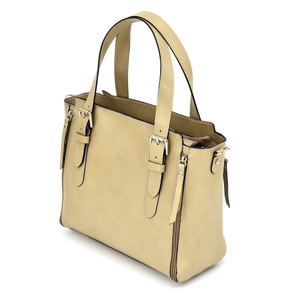 Håndtasker Vera Pelle VP889 Creme