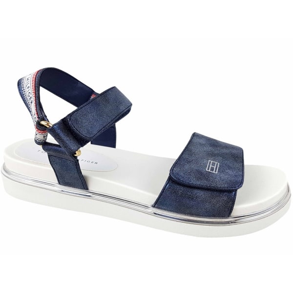 Sandaalit Tommy Hilfiger Platform Velcro Tummansininen 36