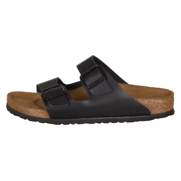 Tofflor Birkenstock Arizona Leder Svarta 42