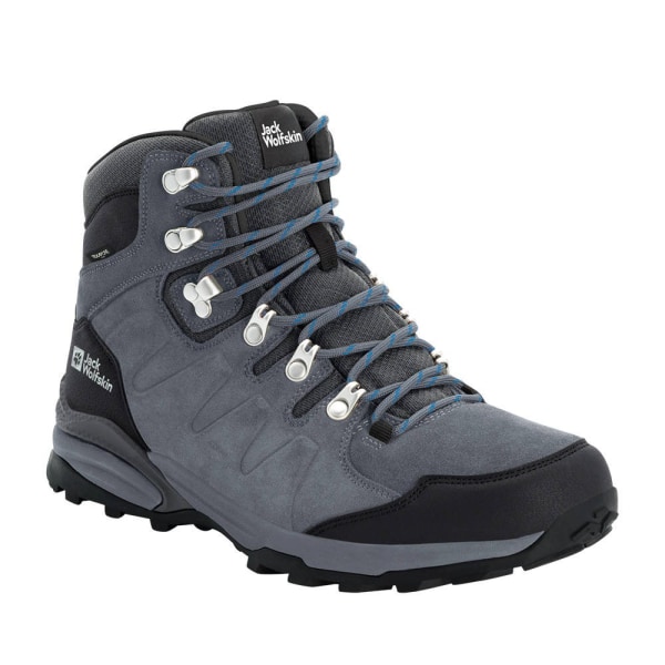 Skor Jack Wolfskin Refugio Texapore Mid Grafit,Gråa 44