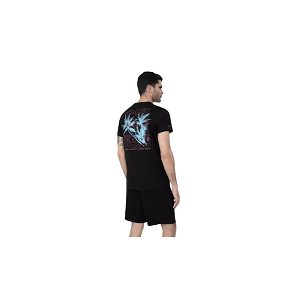 T-shirts 4F M359 Sort 182 - 185 cm/XL