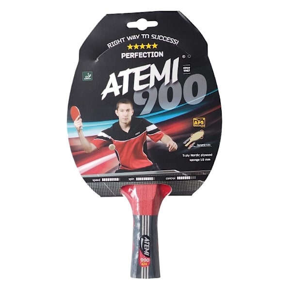 Rackets Atemi 900 Concave Mustat,Punainen