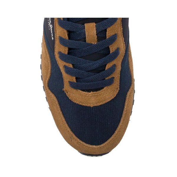 Sneakers low Pepe Jeans London One Basic M Cognac Flåde,Brun 44