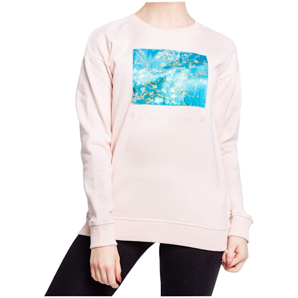 Sweatshirts Vans X Vincent Van Gogh WM Almond Blossoms Crew Pink 163 - 167 cm/S