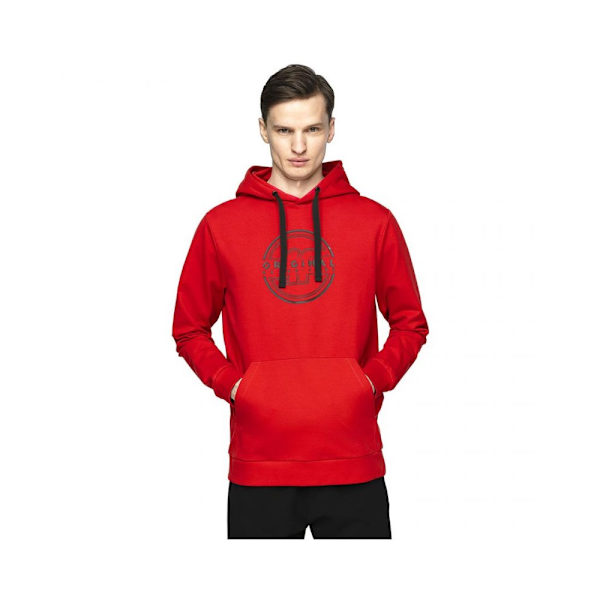 Puserot je Fleecet 4F BLM015 Punainen 182 - 185 cm/XL