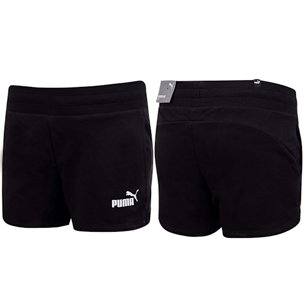 Housut Puma Ess 4 Mustat 182 - 187 cm/XL