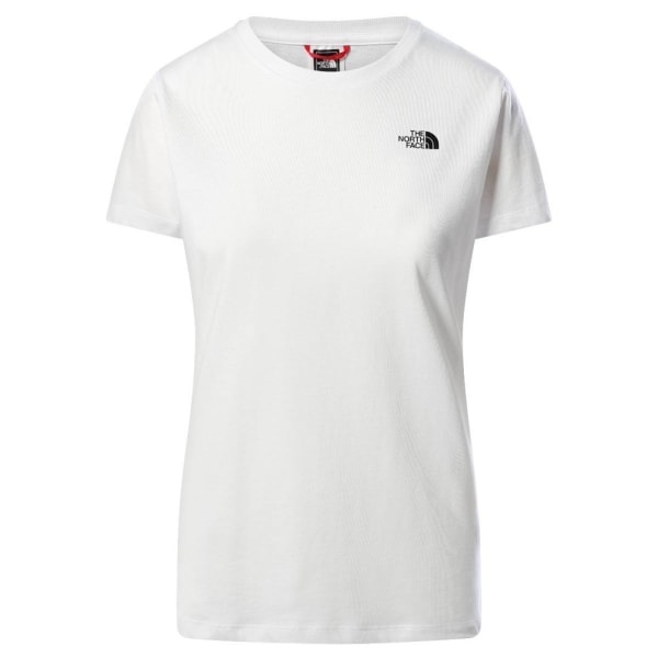 T-paidat The North Face W Simple Dome Tee Valkoiset 173 - 178 cm/XL