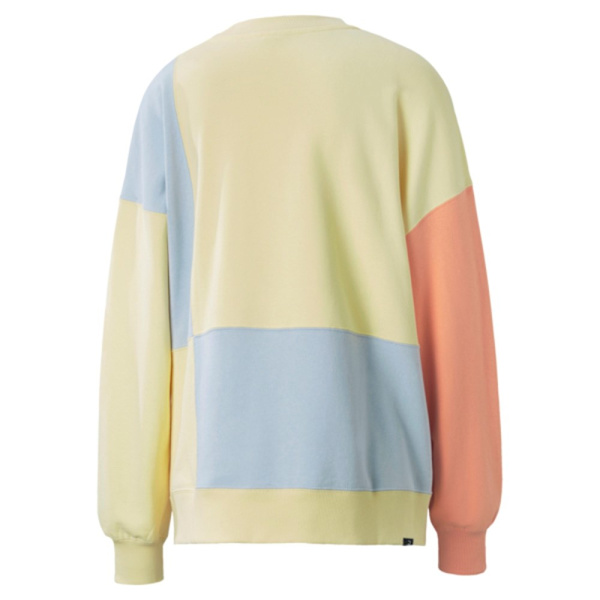 Puserot je Fleecet Puma Downtown Vaaleansiniset,Keltaiset 158 - 163 cm/XS