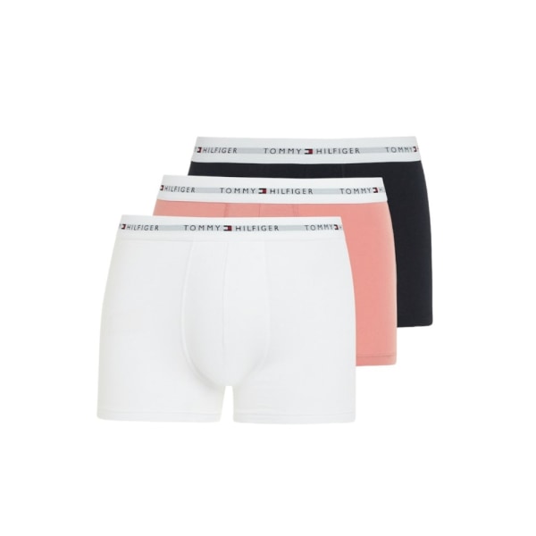 Majtki Tommy Hilfiger 3pk Hvid,Pink XL