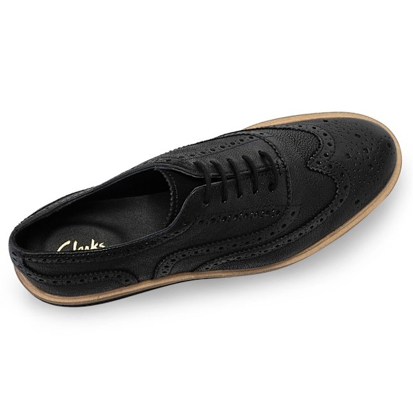 Sneakers low Clarks Baille Brogue Sort 41