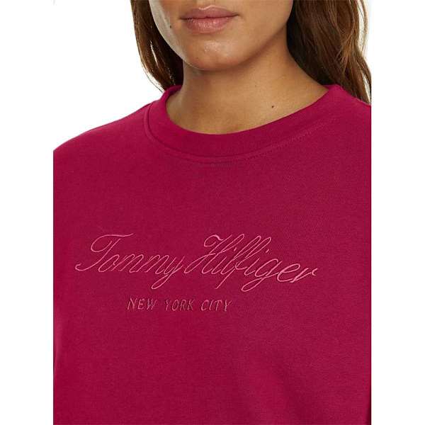 Puserot je Fleecet Tommy Hilfiger WW0WW35976VWU Vaaleanpunaiset 163 - 167 cm/S